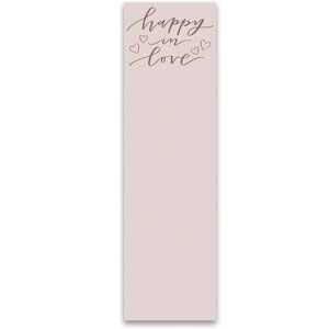 Magnetic List Notepad - Happy in love - Primitives Kathy Magnetic List Notepads